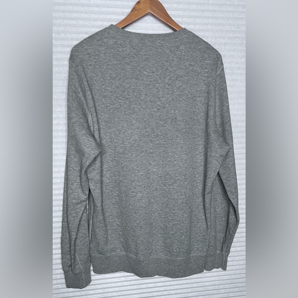Vuori Men’s Jeffreys Pullover Shirt Side Zip Pocket Heathered Grey Size Large - Picture 4 of 12